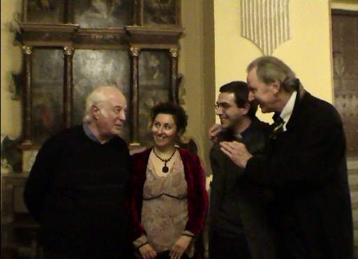      left to right:
Gerhard de Graaf
  PILAR CABRERA
Miguel Angel Reina
  Michael Reckling