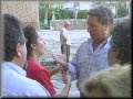 Pilar Cabrera con el Alcalde de Xunqueira.