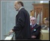Gerhard Grenzing presentando el Organo
de la Catedral de Bruselas