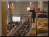 Gerhard Grenzing presentando el Organo 
de la Catedral de Bruselas