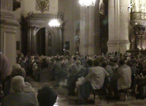 over 2.000 people attending this magnificent concert